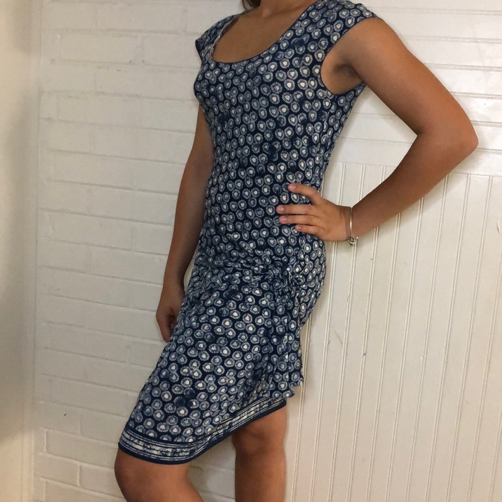 Spring wrap dress